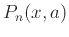 $P_n(x,a)$