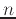 $n$