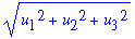 sqrt(innerprod(u,u))
