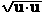 sqrt(u.u)