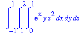 Triple Integral