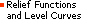 Relief Functions and Level Curves