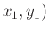 $x_1,y_1)$