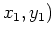 $x_1,y_1)$