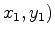 $x_1,y_1)$