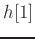 $h[1]$