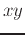 $xy$