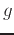 $g$