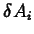 $ \delta A_i$