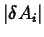 $ \vert\delta A_i\vert$